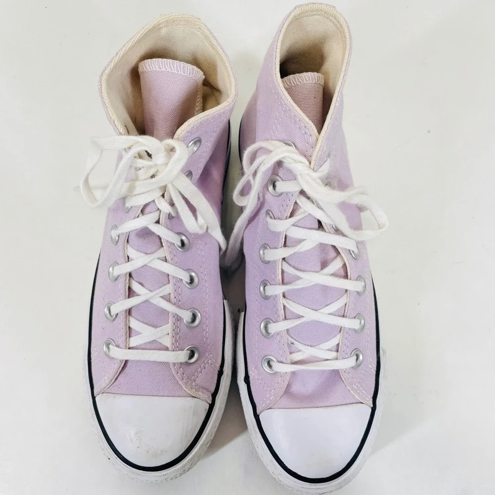 Converse Chuck Taylor All Star Platform Hi Lavender Purple A01178F Womens 6.5